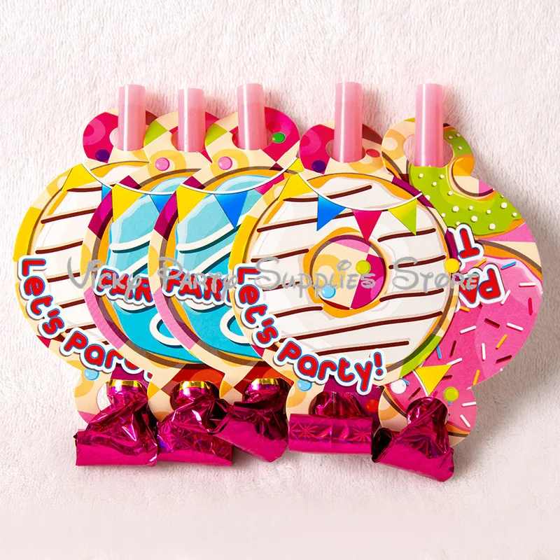 73pcs/lot Chocolate Donut Disposable Tableware Set Wedding Birthday Anniversary Baby Shower Plate Cup Party Decoration Supplies | Дом и сад