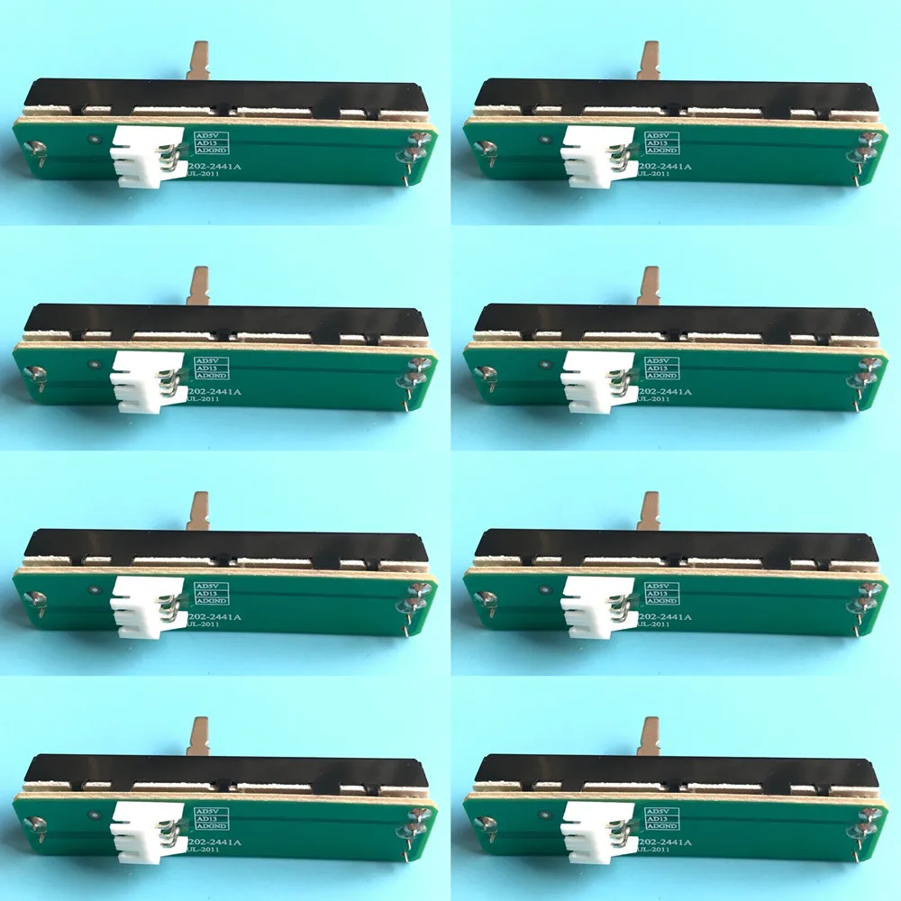 8 шт. Crossfader PCB в сборе 704 DJM250 A032 HA для Pioneer DDJ SR SX DJM 250 с PCB|Оборудование ди-джея| |