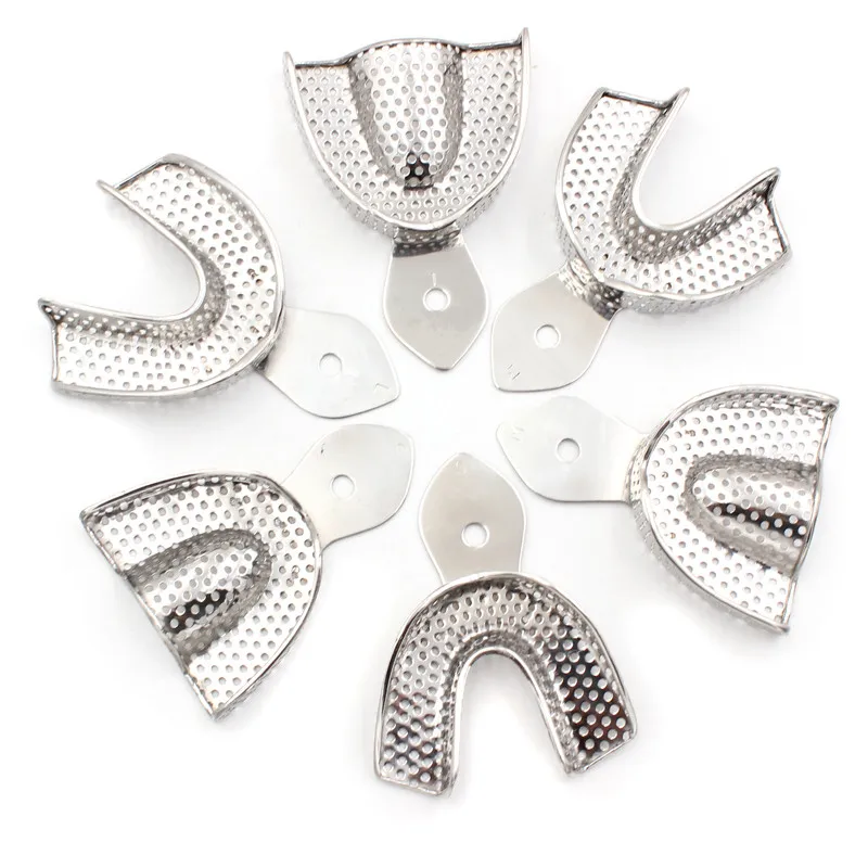 6 шт./компл. Стоматологическая лаборатория Размер L/M/S верхние нижние оттискные