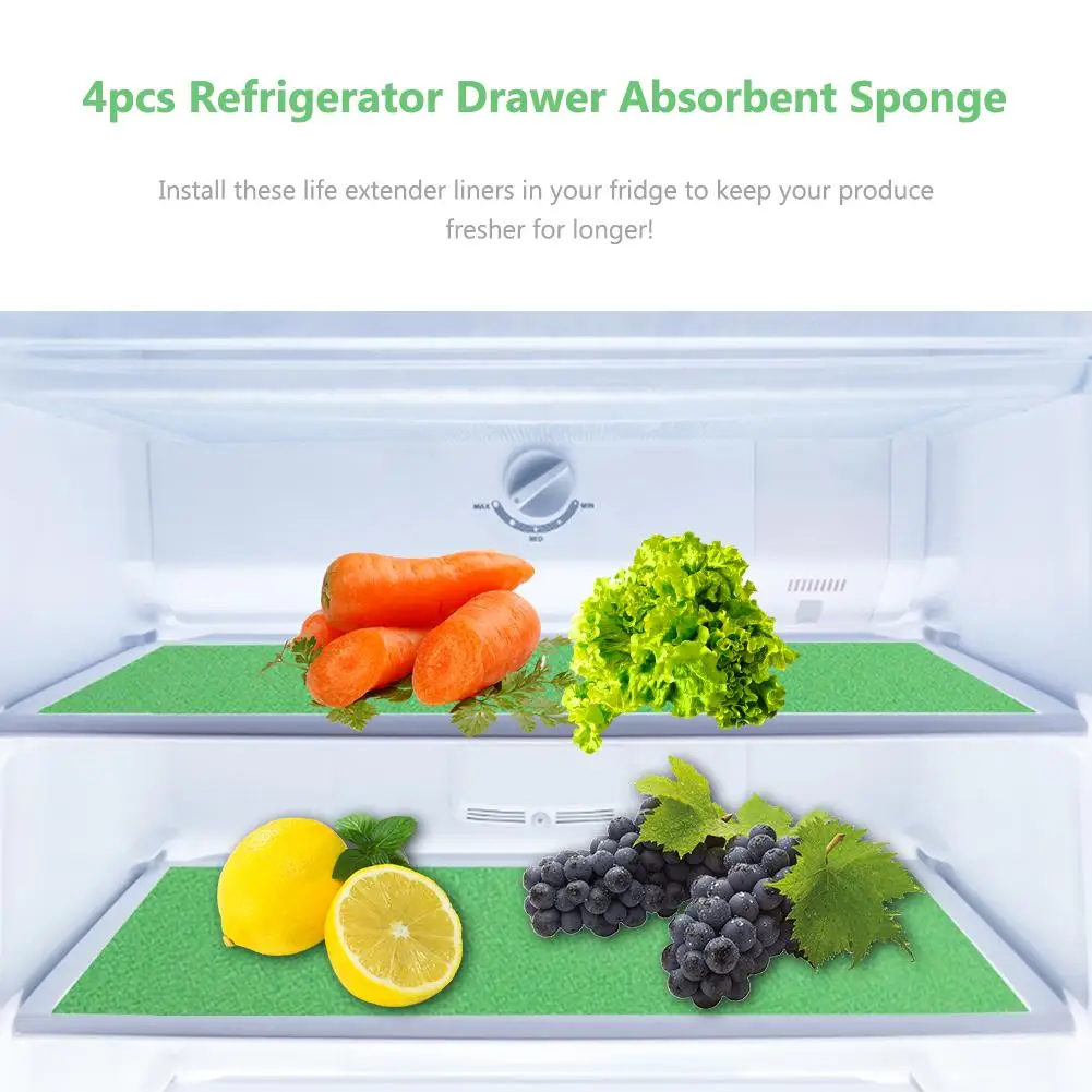 1 шт. впитывающая губка для кухонного холодильника|Губки и металлические мочалки|