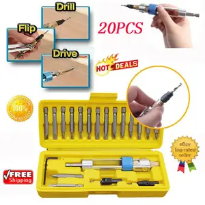 Набор быстросменных насадок для дрели, 20 шт.