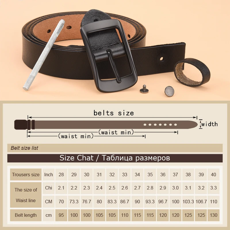 

DINISITON Female Belts For Women Genuine Leather Belt Fashion All-match Strap Cowhide Casual High Grade Quality Designer Belt