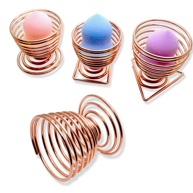 Косметическая подставка для сушки яйцевидного порошка из сплава|Наборы