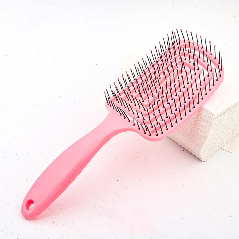 Профессиональная расческа для волос с отверстиями распутывания инструменты