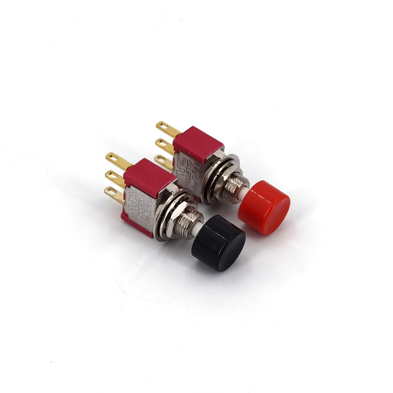 SH T80 P P8701 3Pin SPDT Мгновенный ON MOM COM NO NC защелкивающийся мини кнопочный