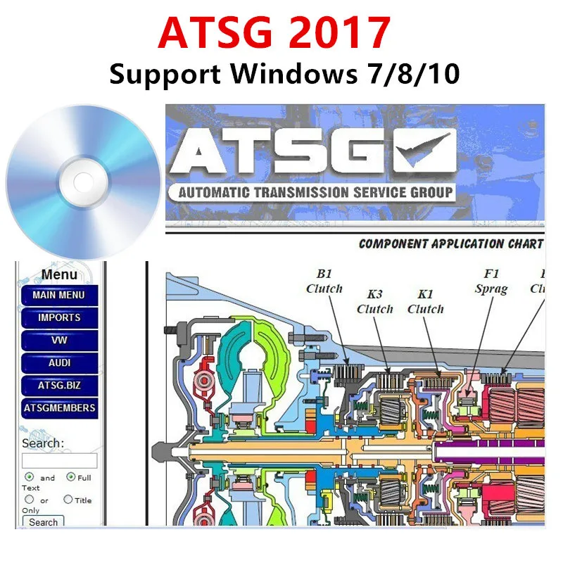 

2021 hot ATSG 2017 Automatic Transmissions Service Group Auto Repair Manual Diagnostics engineer repair manuals ATSG information