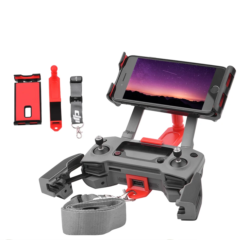 Держатель планшетов для DJI MAVIC 2 Pro Zoom Remote Control Front View|Наборы аксессуаров дронов| |