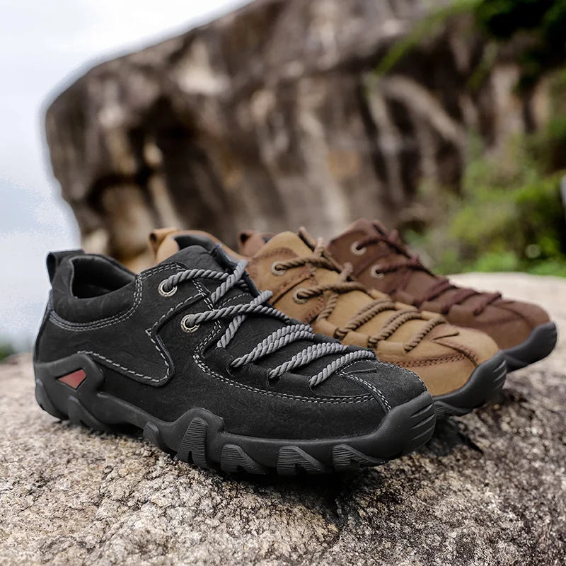 Мужские тактические ботинки Golden Sapling натуральная кожа для активного отдыха