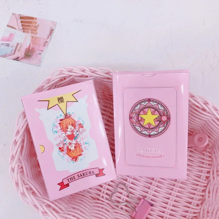 Аниме Cardcaptor Sakura Клоу карты Косплэй реквизит КИНОМОТО Card Captor SAKURA с Сакурой Таро 54