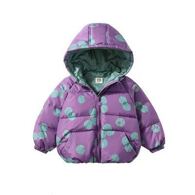 Новое Детское тонкое пуховое пальто весенне-осенняя верхняя одежда модные