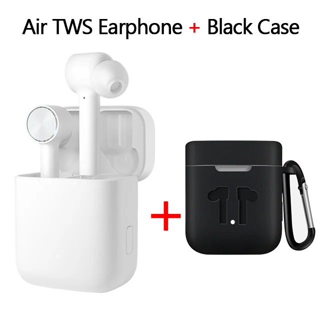Черный Оригинальные наушники Xiaomi Air TWS Airdots Pro, bluetooth-гарнитура, переключатель ANC, ENC, стерео, автоматическая пауза, управление нажатием, беспроводные наушники - Цвет: Черный