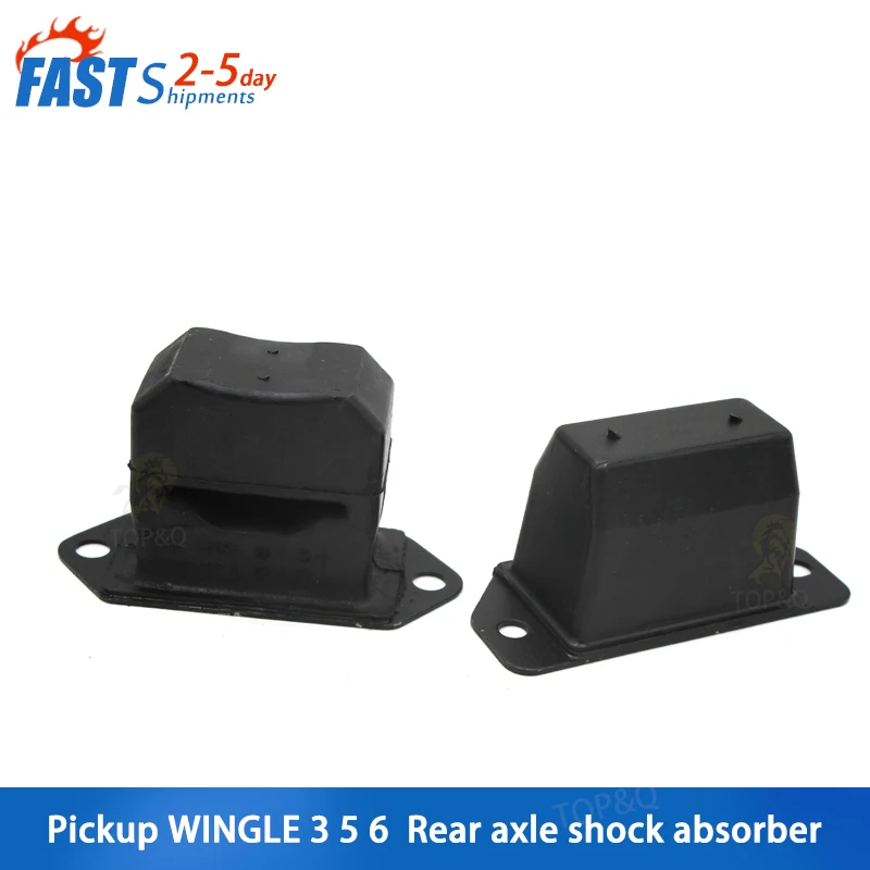 

Fit for Wingle 3 5 6 Rear Buffer Block rear axle shock absorbing rubber sleeve steel plate rubber cushion cover buffer rubber