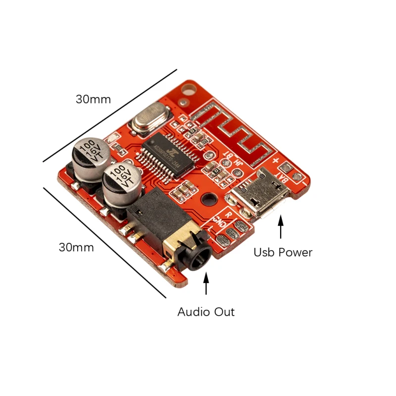 Плата аудиоприемника совместимая с Bluetooth 5 0 WAV + APE FLAC MP3 декодер не допускающий