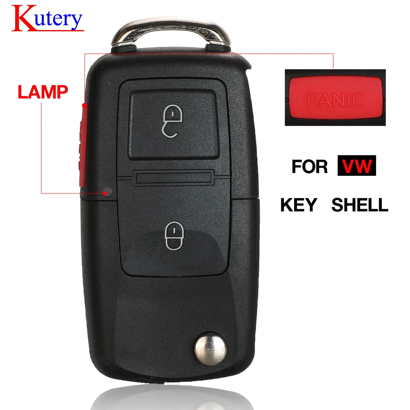 Чехол книжка kutery 2 + 1 BTN для VW Golf Passat Polo Jetta Touran Bora Sharan складной раскладной чехол с