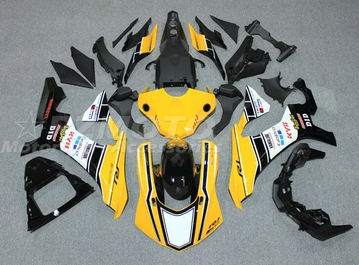 

Новый обтекатель для мотоцикла из АБС-пластика, подходит для YAMAHA YZF-1000 R1 R1 2015 2016 2017 2018 2019 15 16 17 18 19, желтый, на заказ