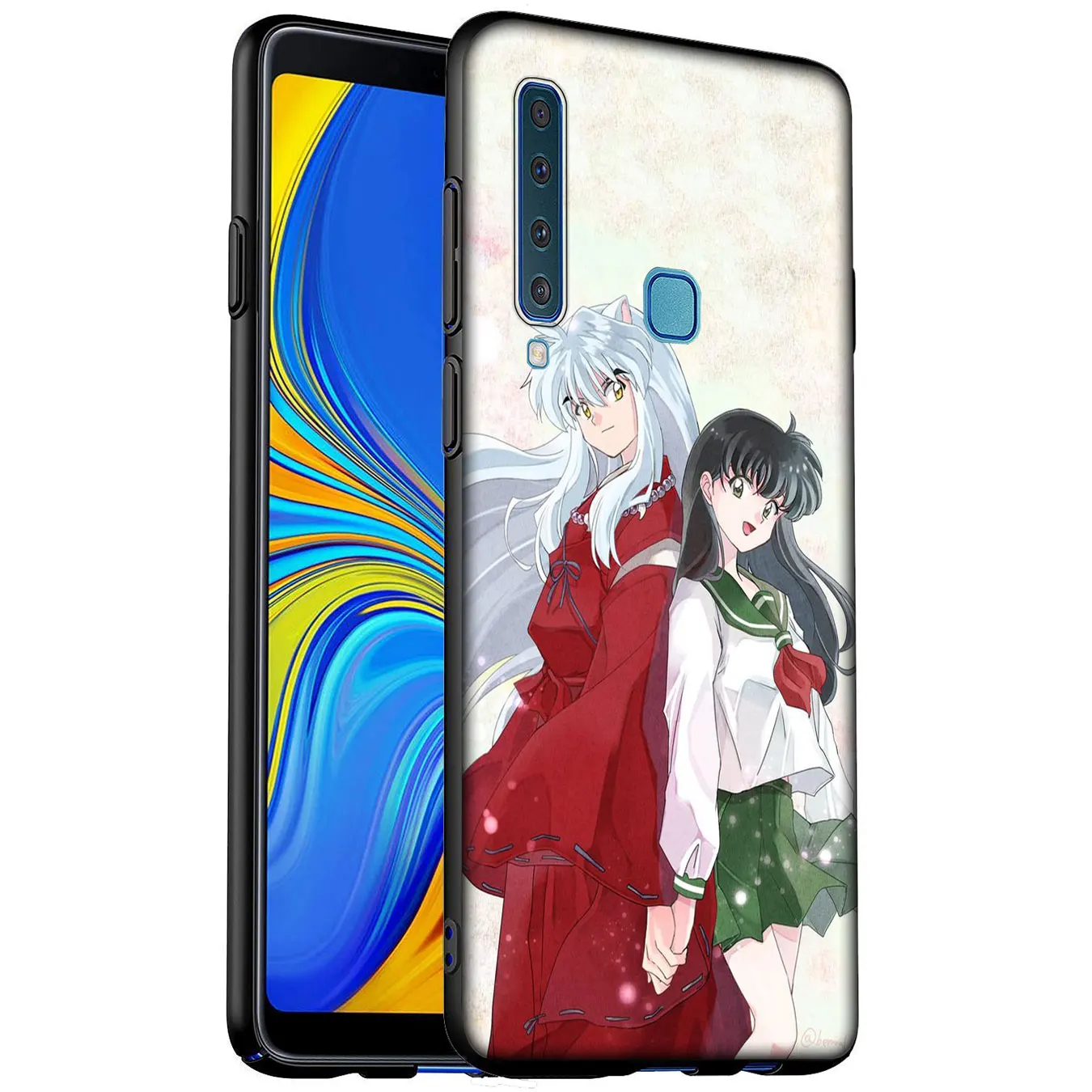 IYICAO Inuyasha Мягкий силиконовый чехол для телефона Samsung Galaxy A51 A71 A81 A91 A41 A21 A11 A01 A2 Core J8 J7