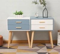 bedside cabinet table nightstand simple modern storage bedroom home furniture 2 drawers chest simple modern bedstand cabinet hwc