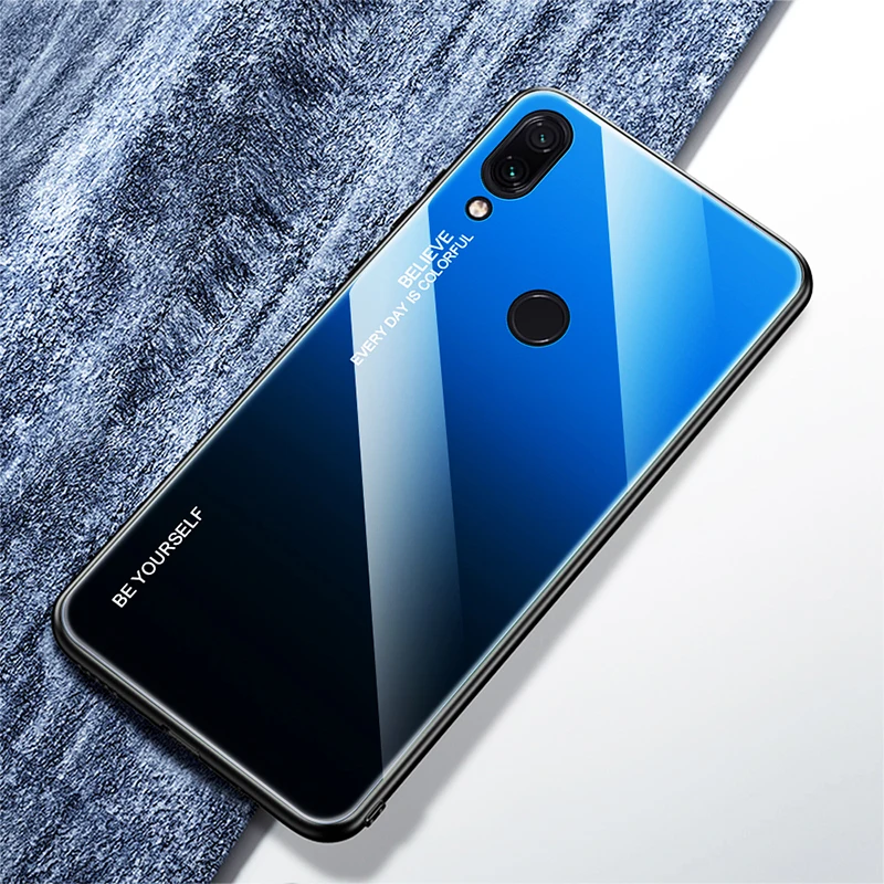 Glass Case For Xiaomi Redmi 7A 7 Note 6A 6 5 K20 Pro Cover Pocophone F1 Mi A2 8 A3 Lite 9 SE A1 5X 6X CC9 CC9E |