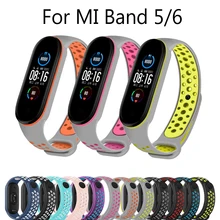 Correa Xiaomi Mi Band 6 5 Watch Silicone Solo Loop Wrist Two Color Strap Accessories Stylish MIband Belt Bracelet In Stock