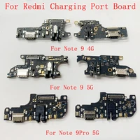 usb charging port connector board flex cable for xiaomi redmi note 9 4g 5g note 9 pro charging connector replacement parts