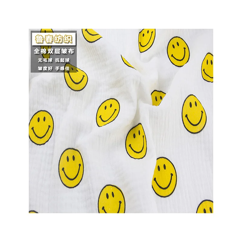 100*135 см ткань простыня из хлопка и льна двухслойная газовая креп для детской