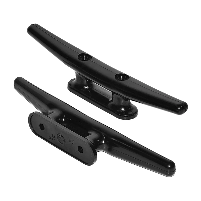 

Boat Cleat 8Inch Nylon Boat Cleat Open Base Boat Cleat for Boats Canoe Pontoon Yacht Kayak ​Docks Nautical Decor 2 PCS