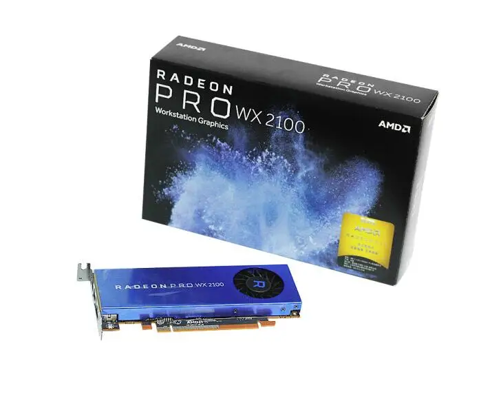 Leadtek AMD Radeon Pro WX 2100 2 ГБ GDDR5 рабочая станция начального уровня|Компьютерные кабели и