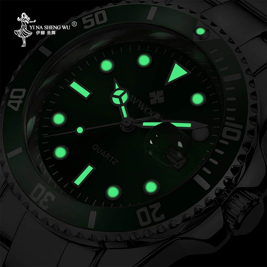 

Gold Color Watch Men 2020 Luxury Golden Full Steel Sport Quartz Watches For Men Luminous Waterproof Wrist Watch Box Reloj Hombre