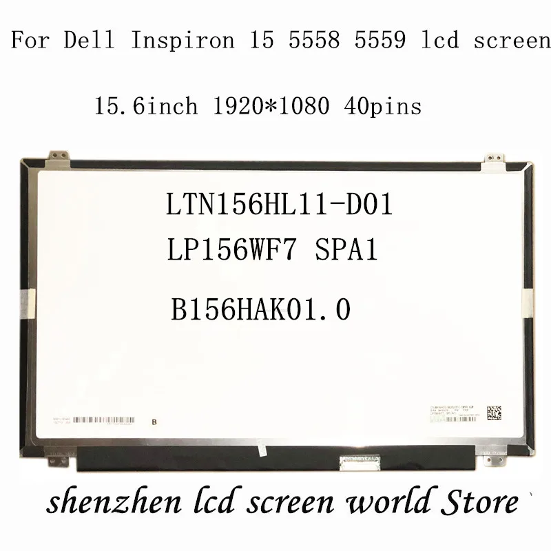 LP156WF7 SPA1 подходит для B156HAK01.0 LTN156HL11-D01 15 6 ''заменяемый светодиодный дисплей