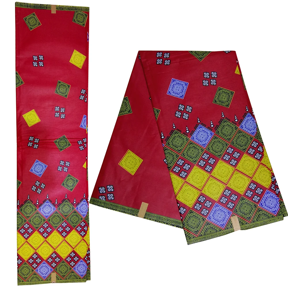 Новый дизайн 2020 африканская вощеная ткань принтом 100% хлопок нигерийская Анкара