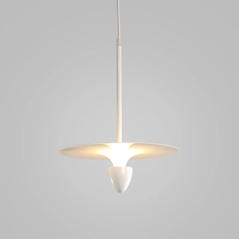 

Danish UFO Chandelier Restaurant Bar Counter Bedroom Bedside Small Chandelier Nordic Dining Room Set Pendant Lights