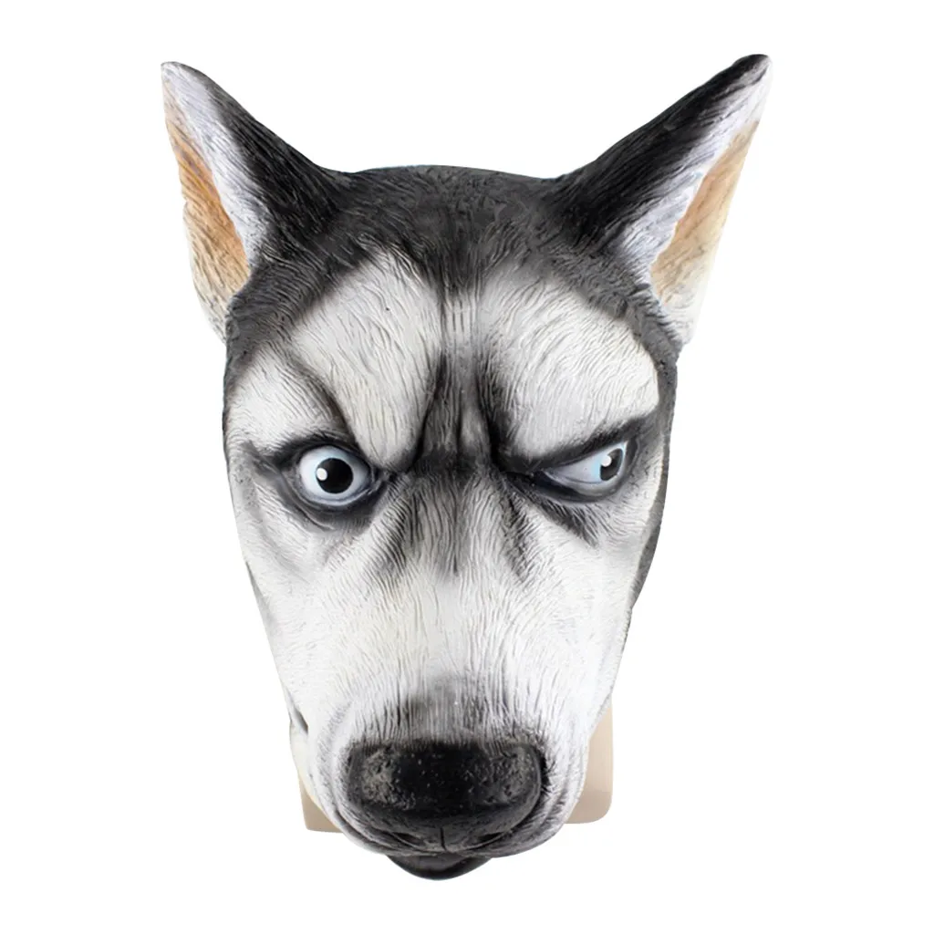 Huskies головной убор для взрослых забавная маска игрушки детей Хэллоуин рога