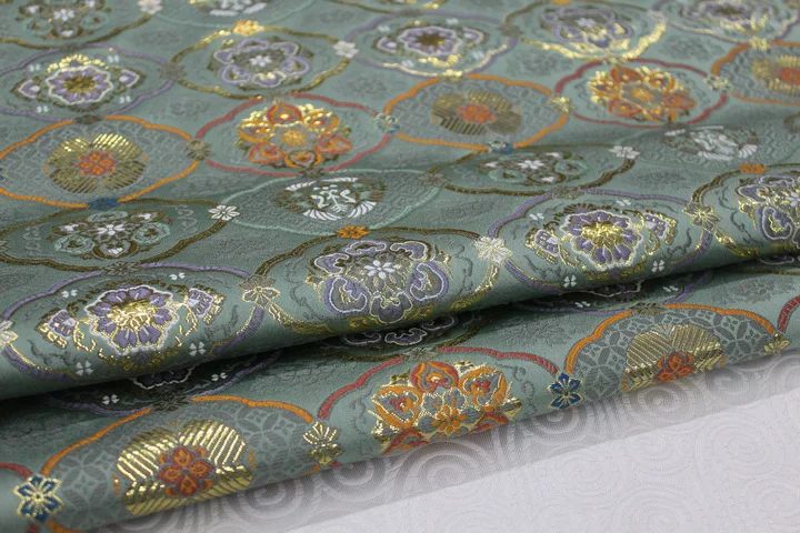Кукла в кимоно Cheongsam декоративный ручной кружевной пояс Материал Ткань для поделок жаккардовая парча шелковая ткань японский и корейский стиль