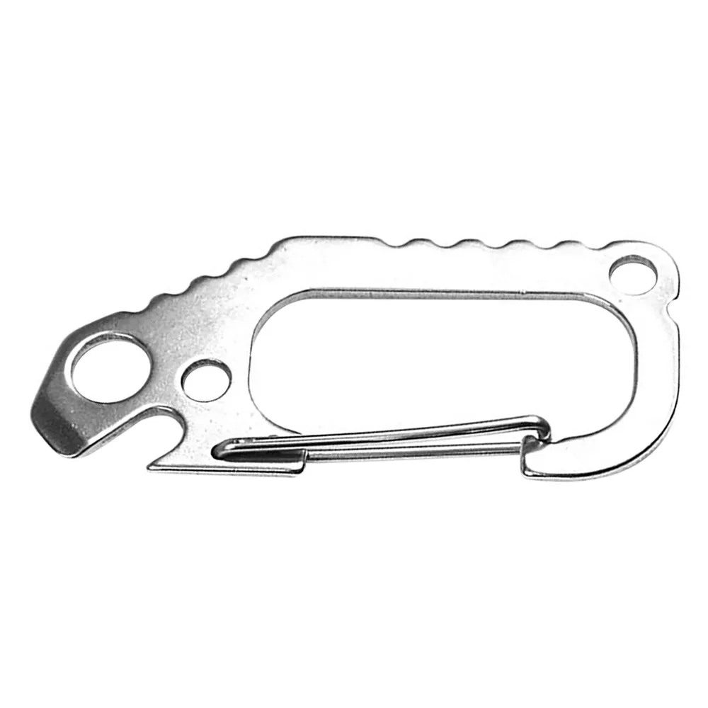 Товары для альпинизма из нержавеющей стали многофункциональный брелок карабин