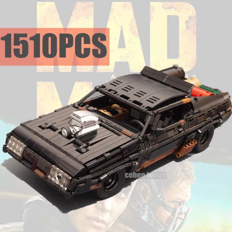 

2020 New Black Interceptor RC Muscle Car Supercar MOC-35846 es Model blocks Building Blocks Bricks Toy Kid Gift Lepinings