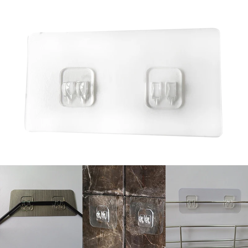 1 шт. крючок для розетки прозрачная прочная клейкая бесшовная розетка держатель