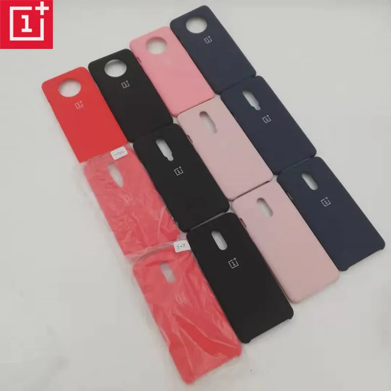 Новинка чехол для Oneplus 7 Pro оригинальный официальный силиконовый мягкий