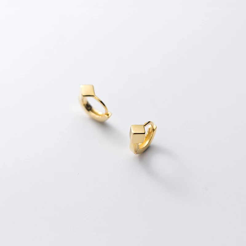 

La Monada Square Box Hoop Earrings For Women Silver 925 Fine Women Earrings Jewelry Minimalist Hoop Earrings 925 Silver Women