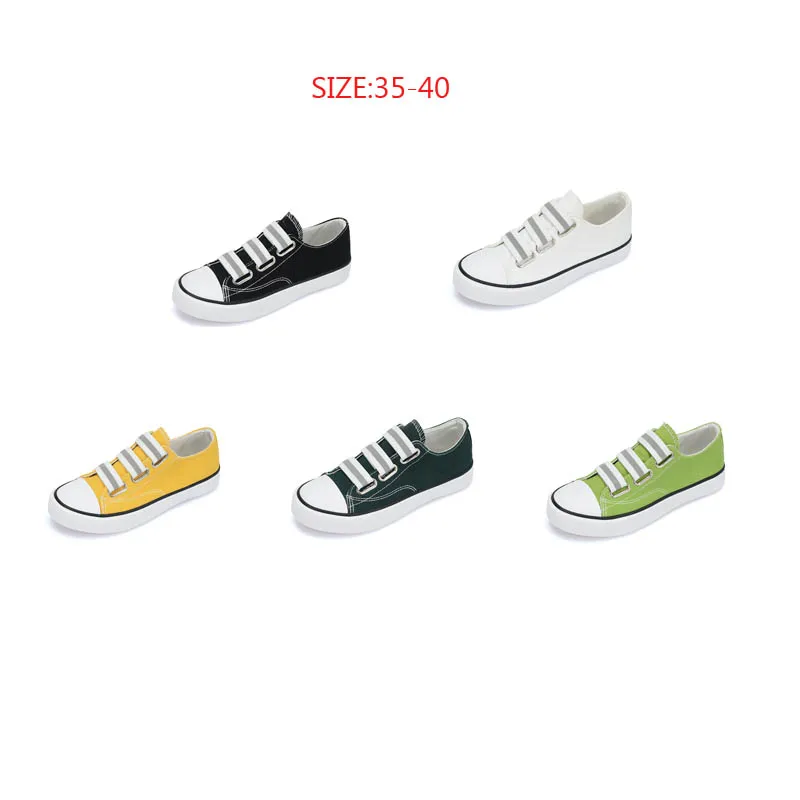 Кроссовки женские холщовые дышащие универсальные плоская Вулканизированная