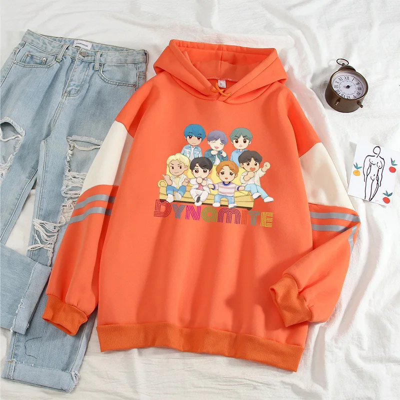 

Youth Hoodie New bangtan boys album dynamite same hoodie Loose Korean Style Sweatshirt Autumn Street Kawaii Hoodies Pullovers