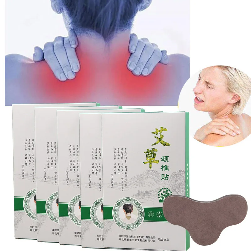 

Cervical Spine Warm Moxibustion Stickers Shoulder Neck Self-heating Chinese Medicine Spine Patch Relieve Fatigue Soreness Patch