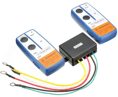 

12V Car Wireless Winch Electric Remote Control With Manual Transmitter Set Truck ATV SUV Truck Vehicle Trailer Kit