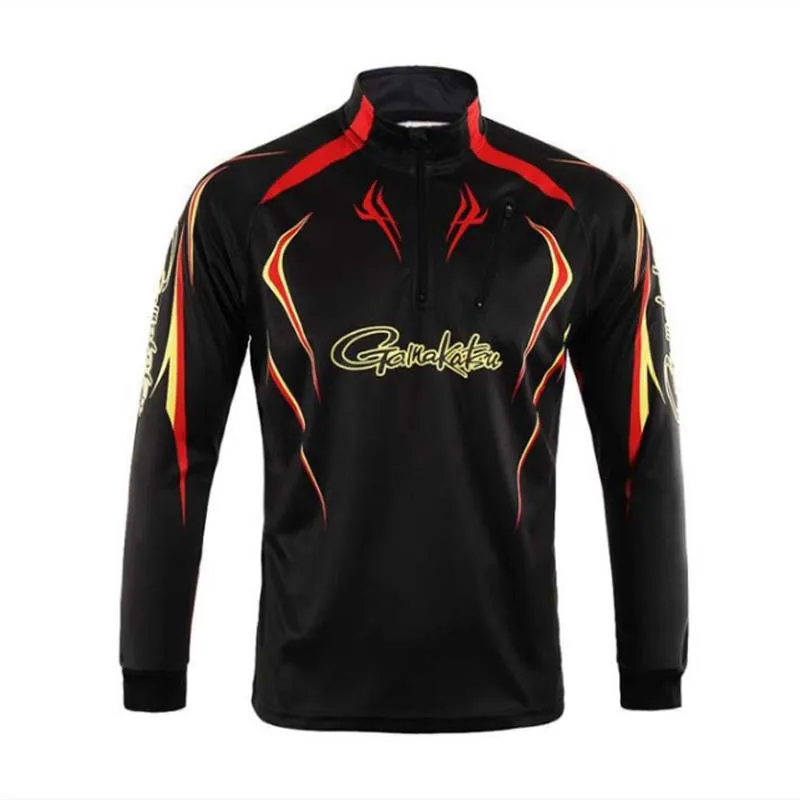 

2020 New Summer Fish Shirt Gamma Outdoor Long-sleeved Fishing Suit Sunscreen Breathable And Quick-drying Men Fishing Shirt