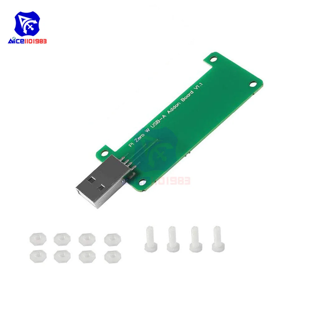 Расширительная плата diymore Raspberry Pi Zero W с винтами