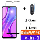 Защитное стекло для экрана Xiaomi Redmi 9T, 7A, 9A, 9C, 9 Power, 8, 8A, 7, 6, 6A, закаленное стекло, защитная пленка для объектива телефона Redmi 9T