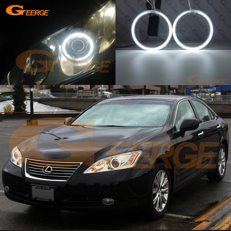 Для LEXUS ES 350 ES350 2007 2008 2009 отличные ультра яркие CCFL ангельские глазки Halo кольца