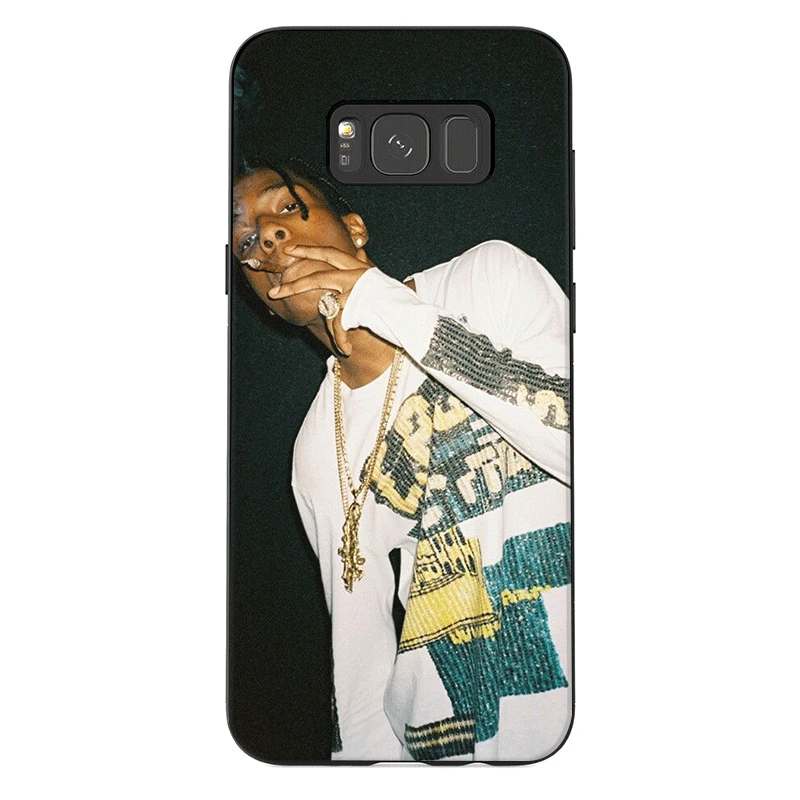 Phone Case for Samsung M10 M20 M30 M40 S6 S7 Edge S9 S8 S10 S10E Plus Note 8 9 10 Rocky Rapper Coque Cute | Мобильные телефоны и