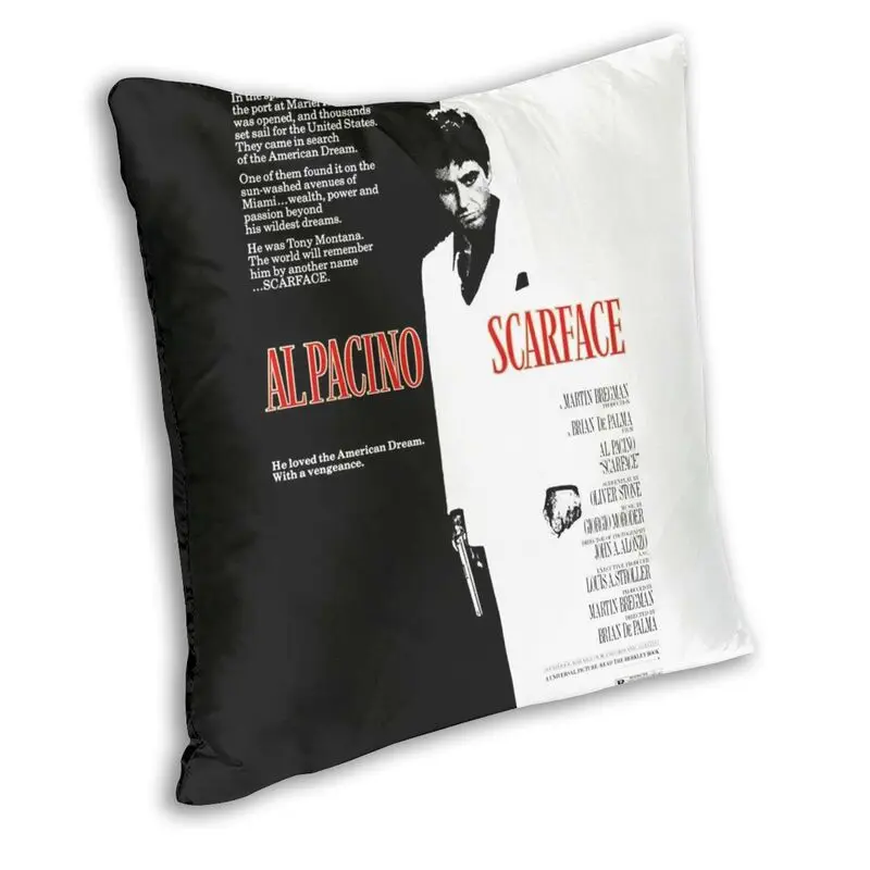 Наволочка для подушки с принтом в виде сериала Тони Монтаны |