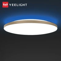 yeelight 50w smart led ceiling lights colorful ambient light homekit smart app control ac 220v for living room