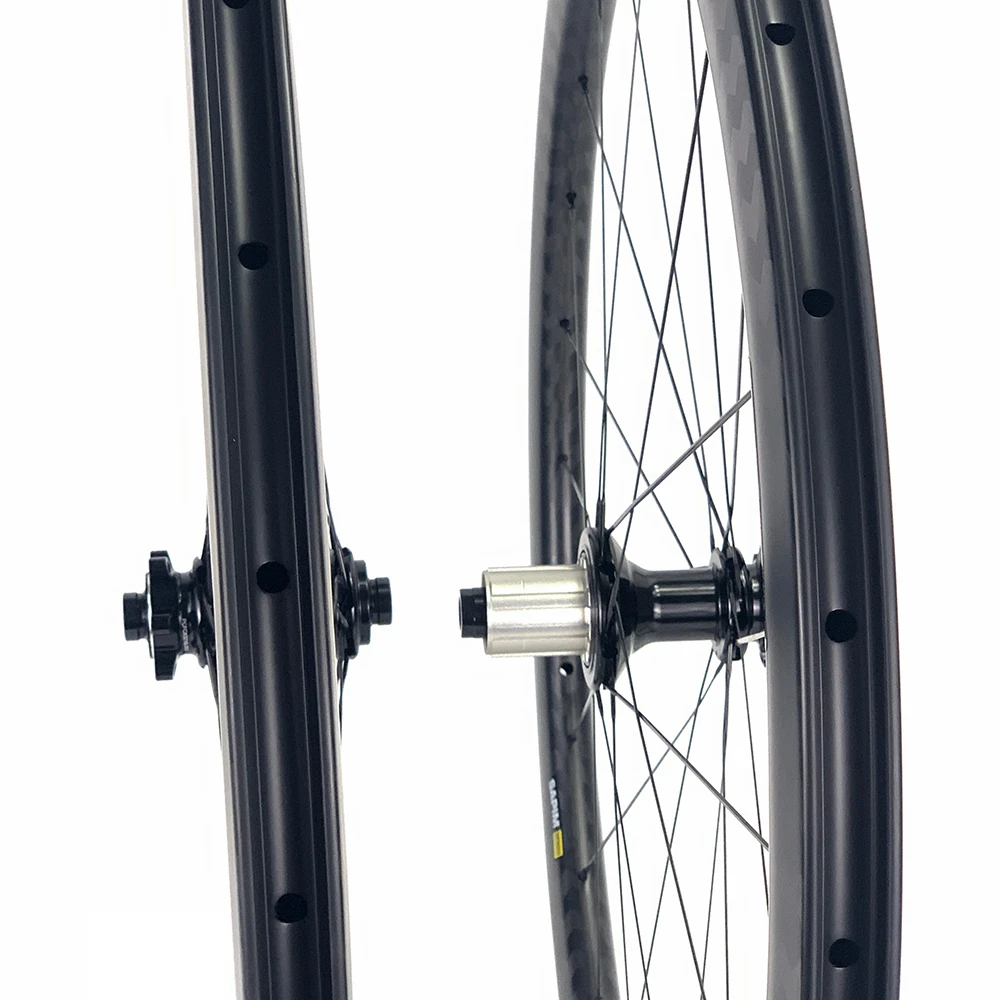 Колеса ELITEWHEELS 700c дисковые тормоза Углеродные колеса 32*35 мм бескамерный готовый